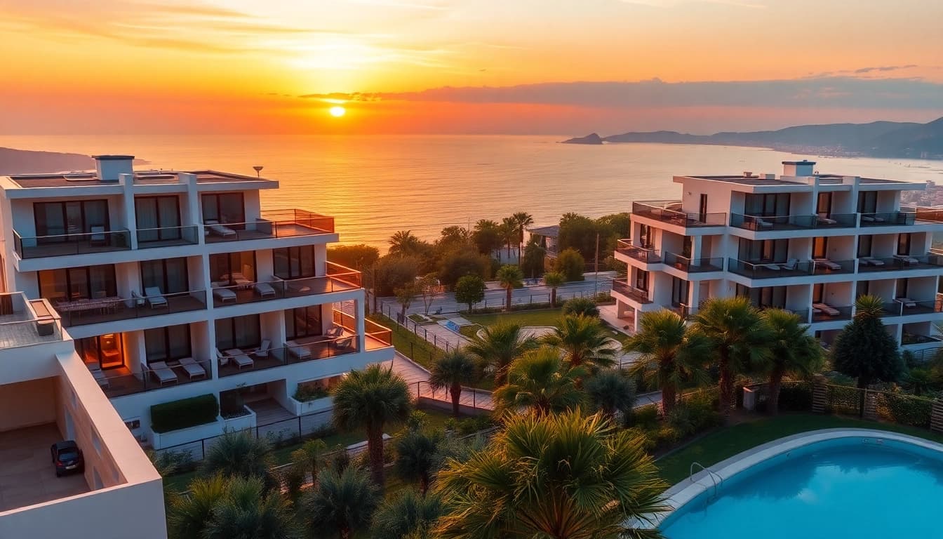 Discover elegant Alanya apartments for sale with stunning views and modern amenities.