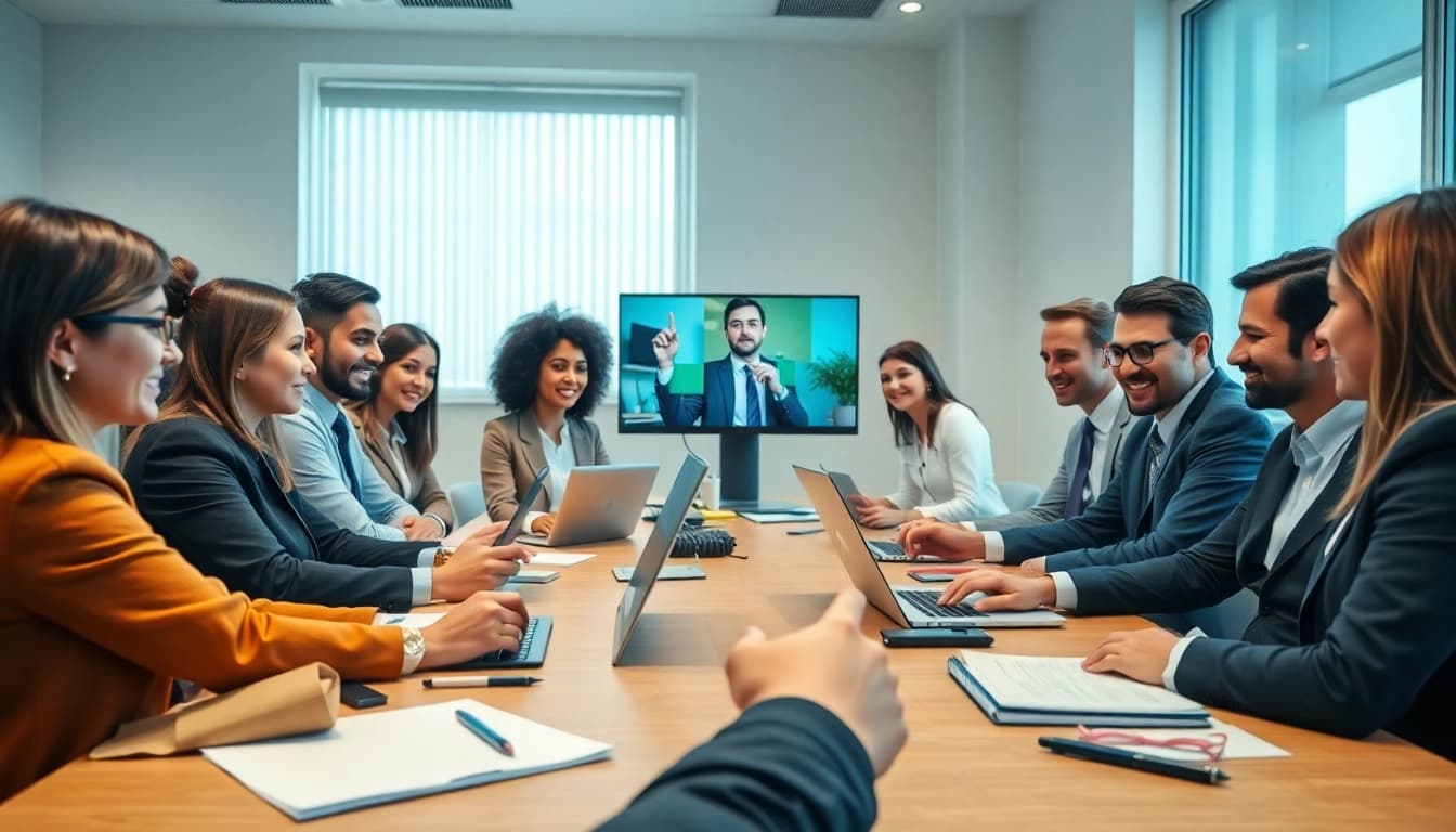 ビズメイツ キャンペーンのオンライン英語レッスンに参加している、熱心なプロフェッショナル