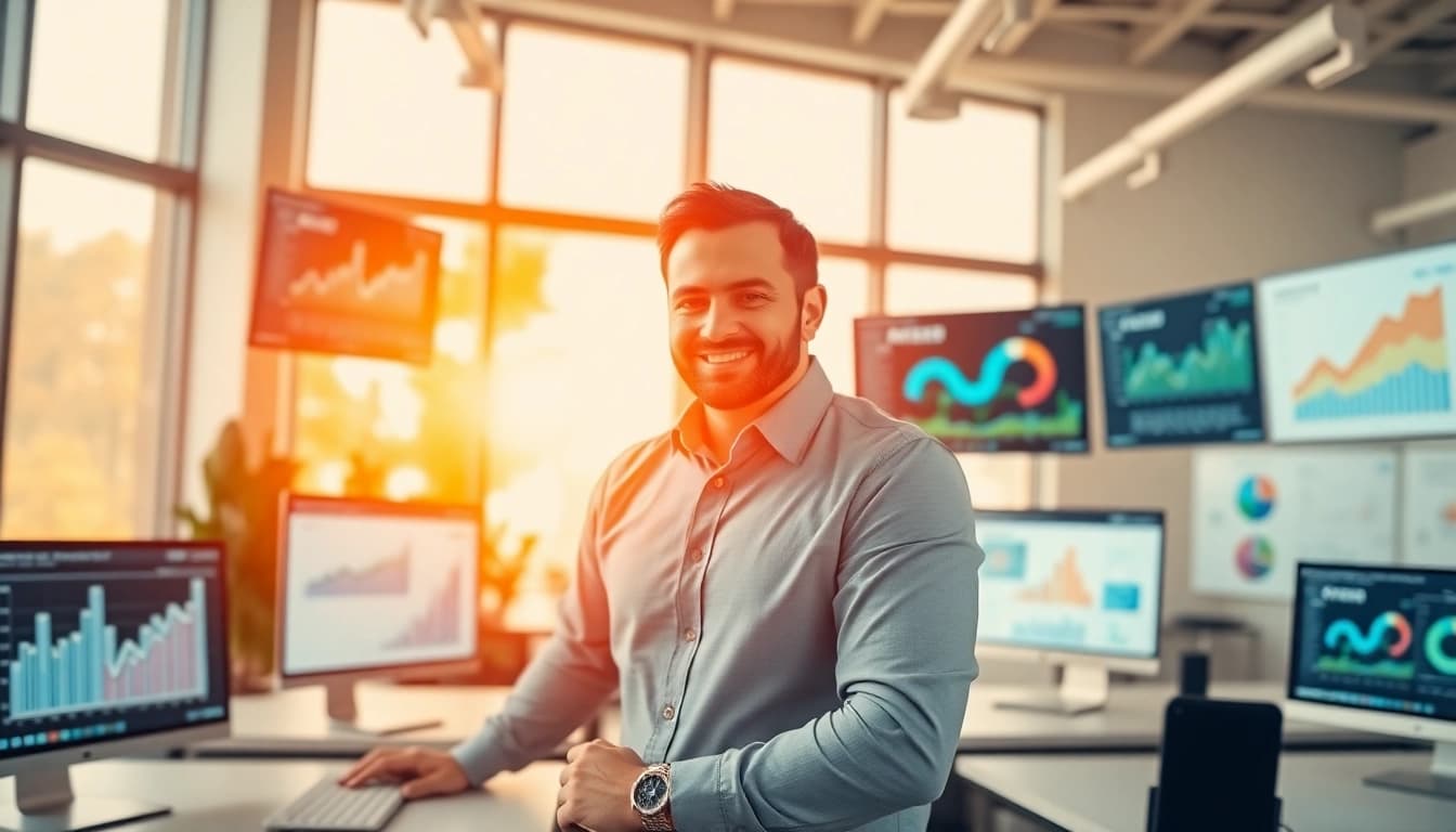 Optimize your SEO for Gemini with a digital marketing strategist analyzing data.