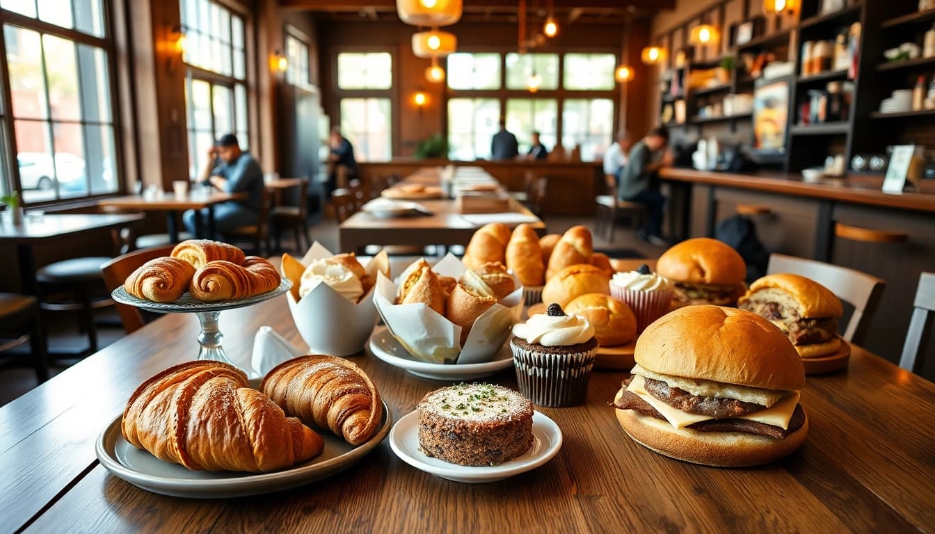 Rasakan penawaran yang menyenangkan di https://kingarthurcafe.com/menu dengan pastry segar dan sandwich.