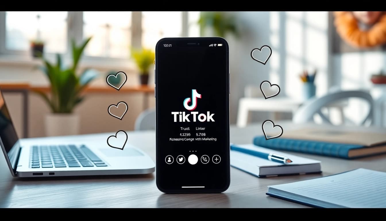 tiktok いいね 買うのための効果的な戦略を示すモバイルデバイスの画像