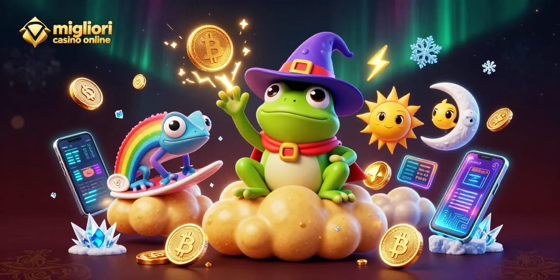 Crea divertenti vincite nei migliori casinò online mentre esplori un mondo di oro scintillante.