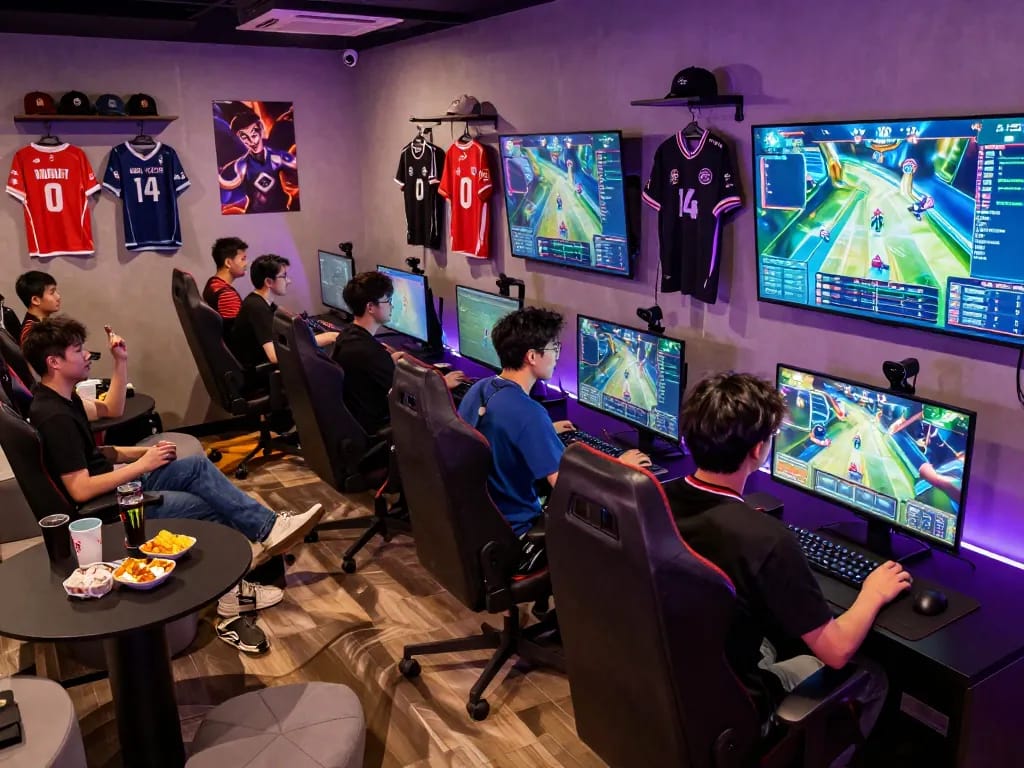 Engaging ligasedayu esports community scene with gamers in action
