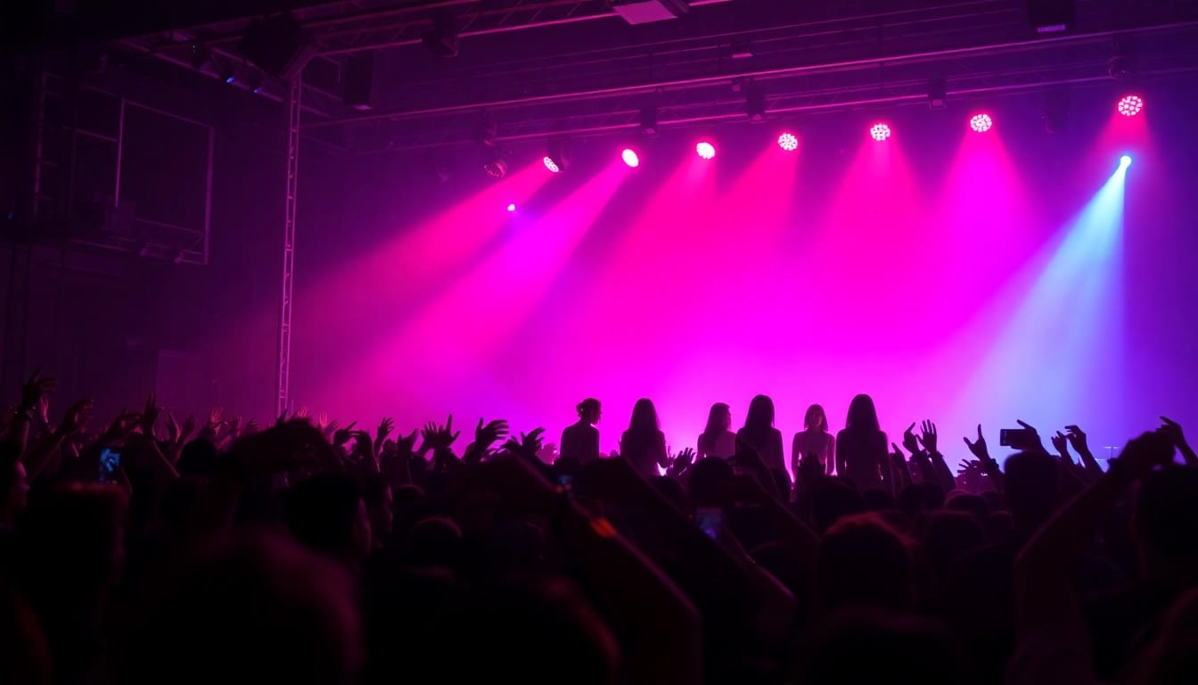 Exciting Blackpink news as the K-pop group performs live, captivating fans with their energy.