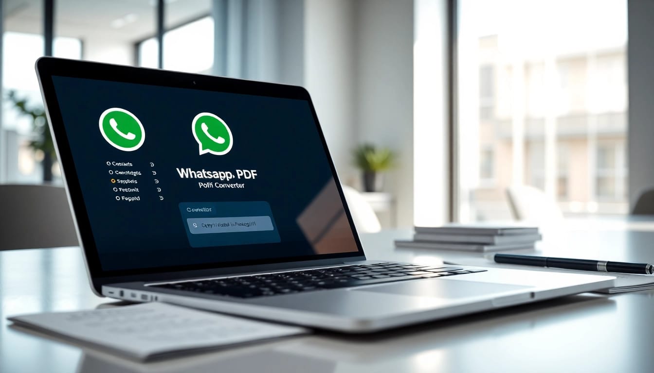 Convert chats seamlessly to PDF using https://chattopdf.app in a professional setting.