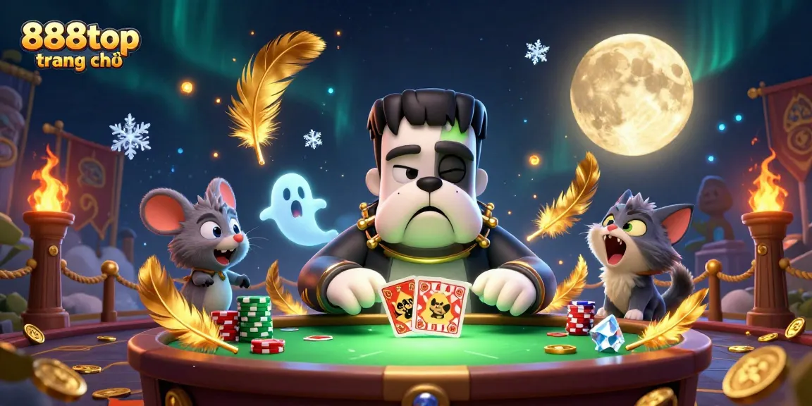 Experience exhilarating gameplay at 888top trang chủ, where unique characters bring vibrant casino thrills.