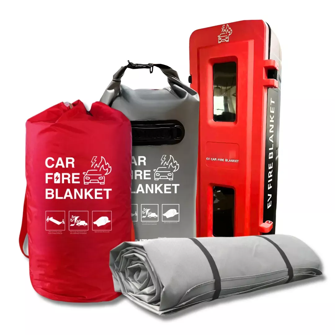 China Fire Blanket Factory Producing Fiberglass Fire Blankets