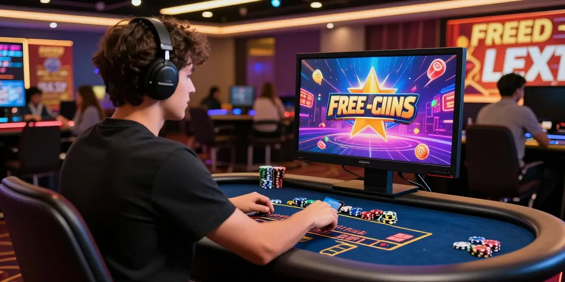 Engaging player at a credit card casino with vibrant graphics and live dealer interaction.