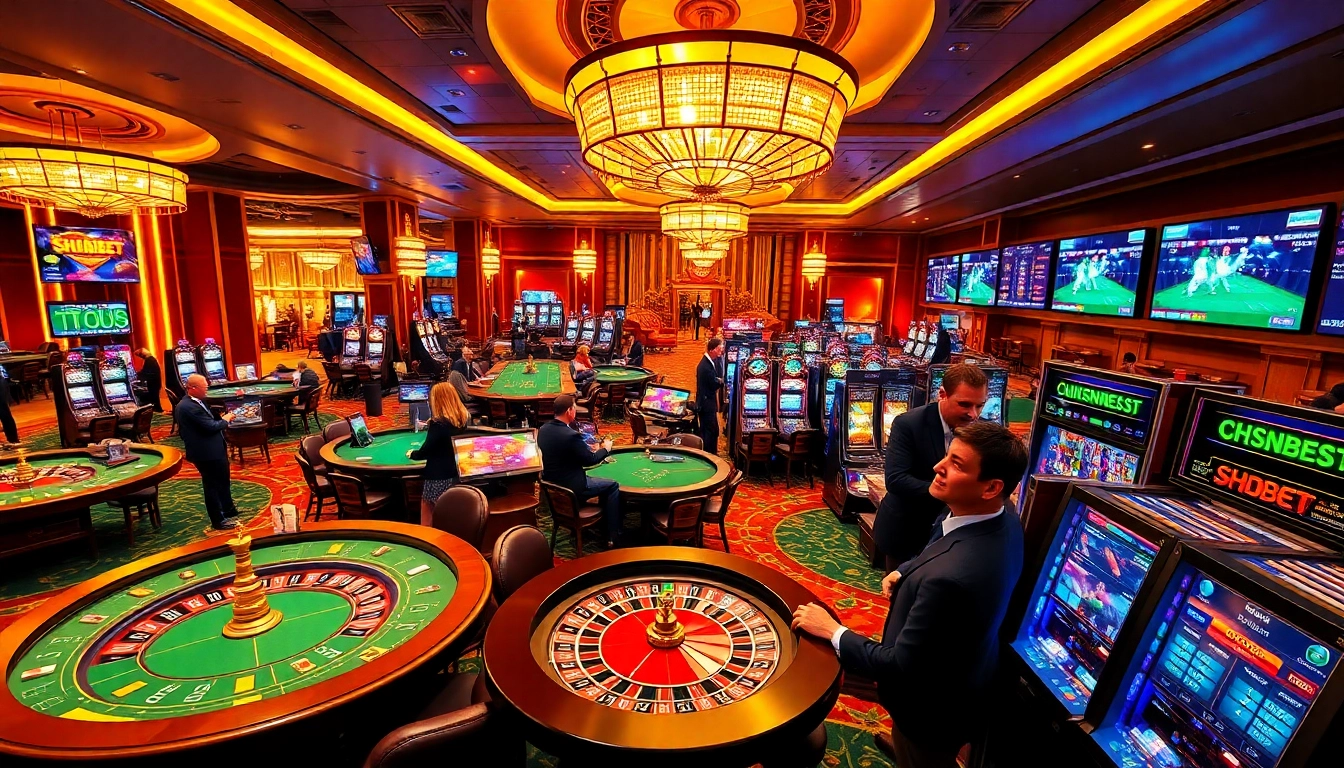 SHBET players enjoying a live casino experience with immersive gaming options.