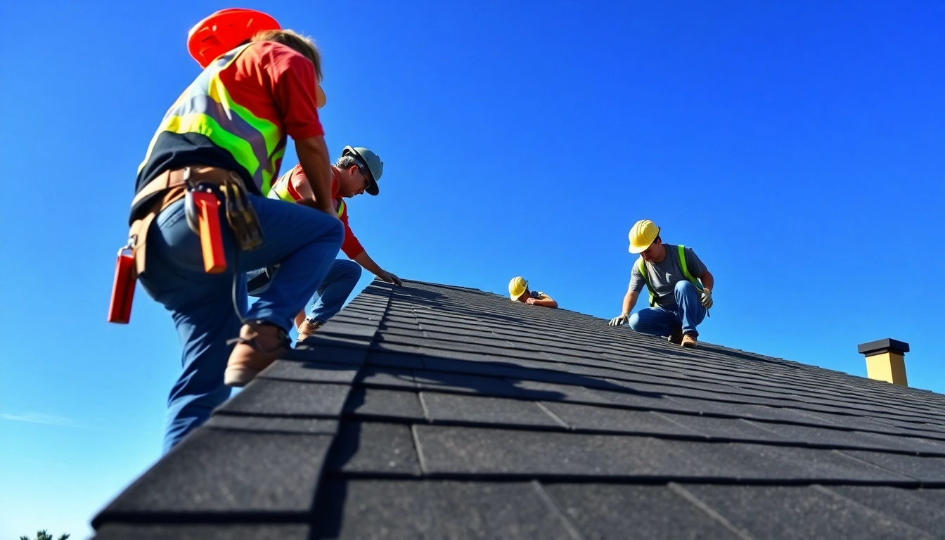 Engaged group participating in a roofing apprenticeship, learning essential skills and techniques.