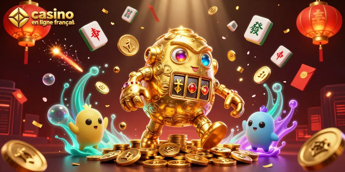 Jouer au casino en ligne français avec des personnages animés dans un décor riche en couleur.
