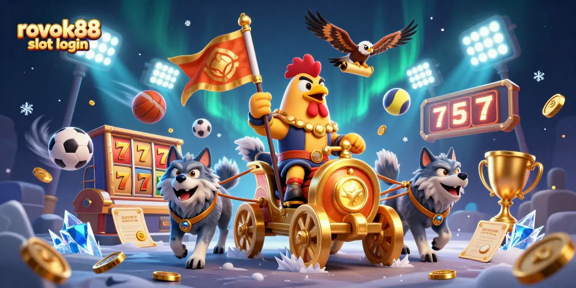 Experience exciting wins with rokok88 slot login while enjoying dynamic sports elements in a vibrant casino scene.