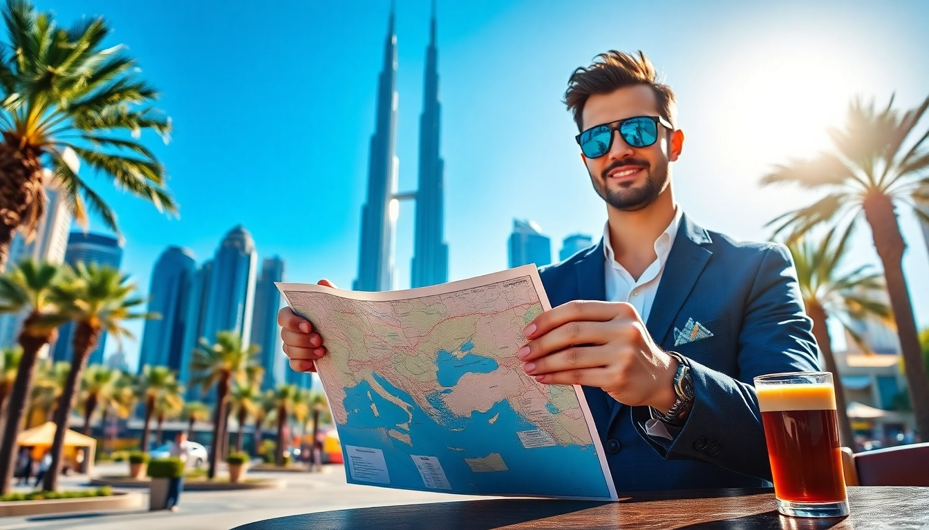 Engage with your dubai city tour itinerary through vibrant visuals of iconic landmarks.
