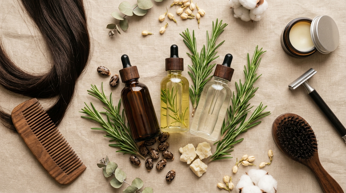 Rosemary oil pour revitaliser vos cheveux