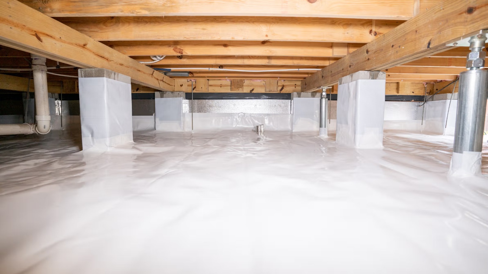 Vapor Barrier Installation Backed by Over 10 Years of Experience