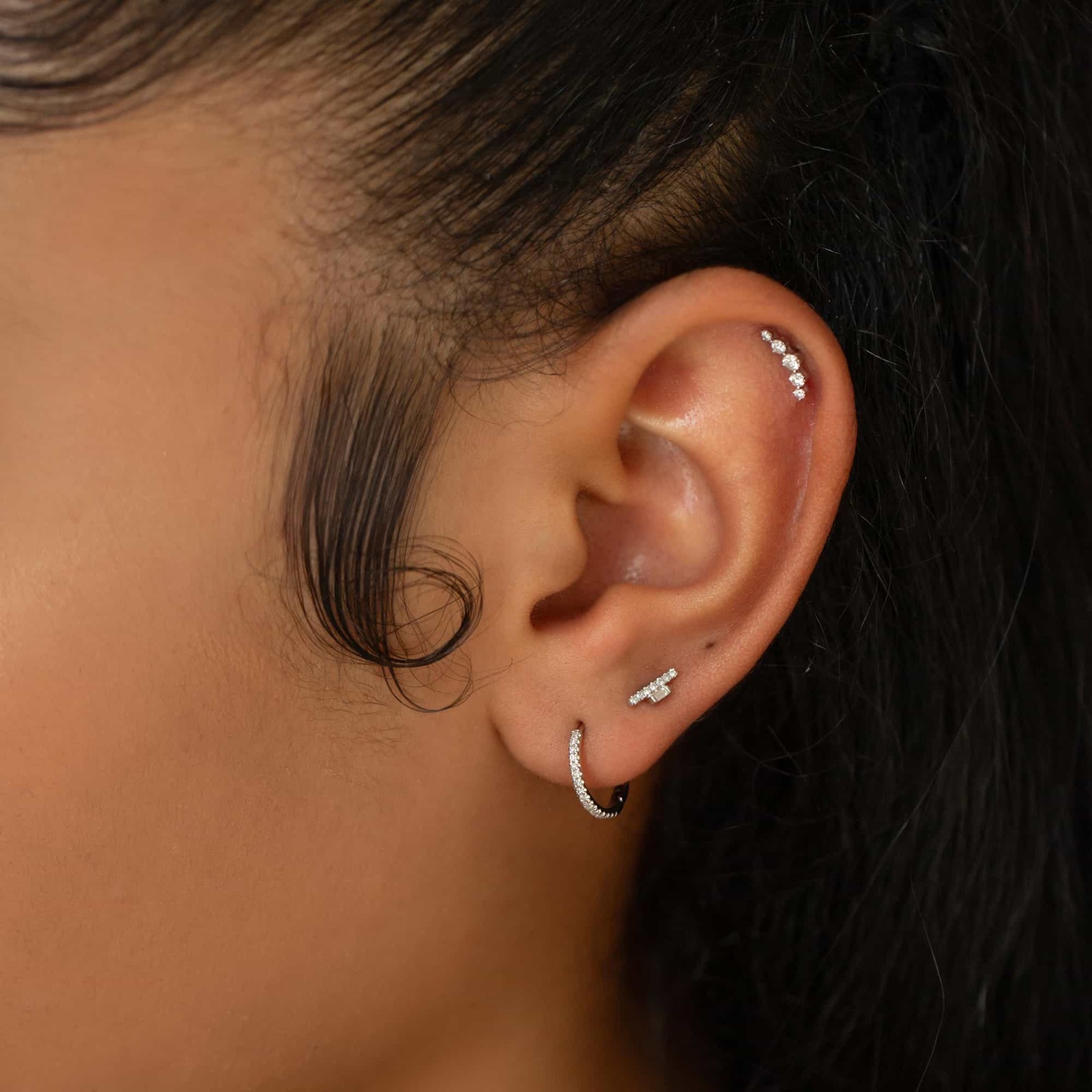 Buy Diamond Helix Earrings for a Modern Look