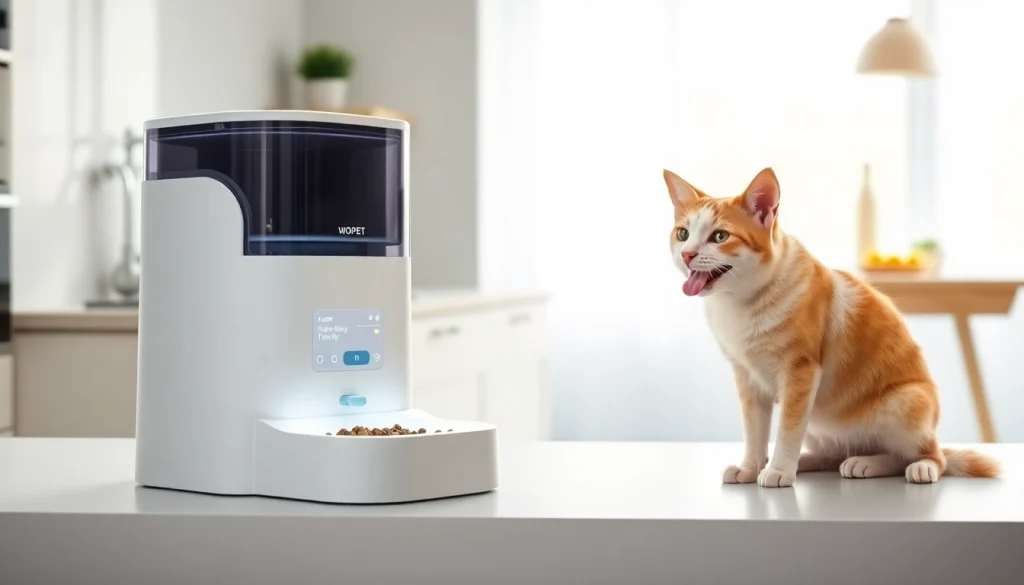 Enhance Your Pet's Dining Experience with the WOPET Automatic Pet Feeder
