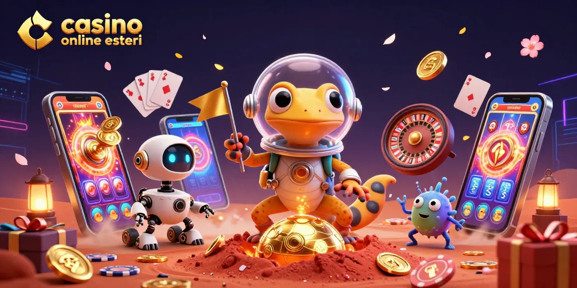 Gioca nei migliori casino online esteri con slot entusiasmanti e premi.