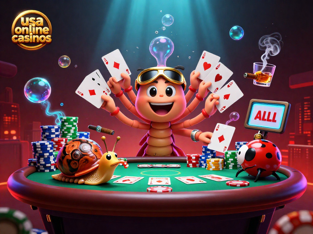 Experience thrilling gameplay at usa online casinos with vibrant dealer action and rich casino elements.