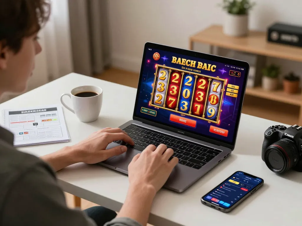 Engaging online gaming experience at home showcasing dynamic gameplay at https://va88.moe/ with vibrant casino interfaces.