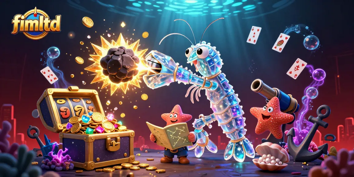 Experience thrilling gameplay at fimltd with vibrant casino elements in a dynamic underwater scene.