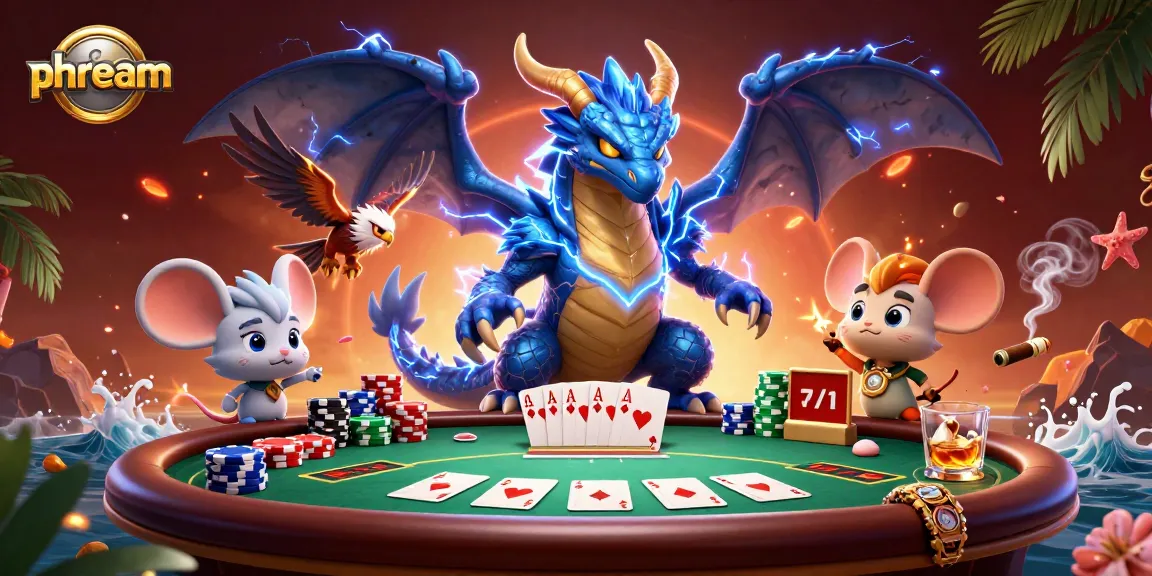 Experience thrilling poker action with phdream’s electrifying characters and vibrant game elements.