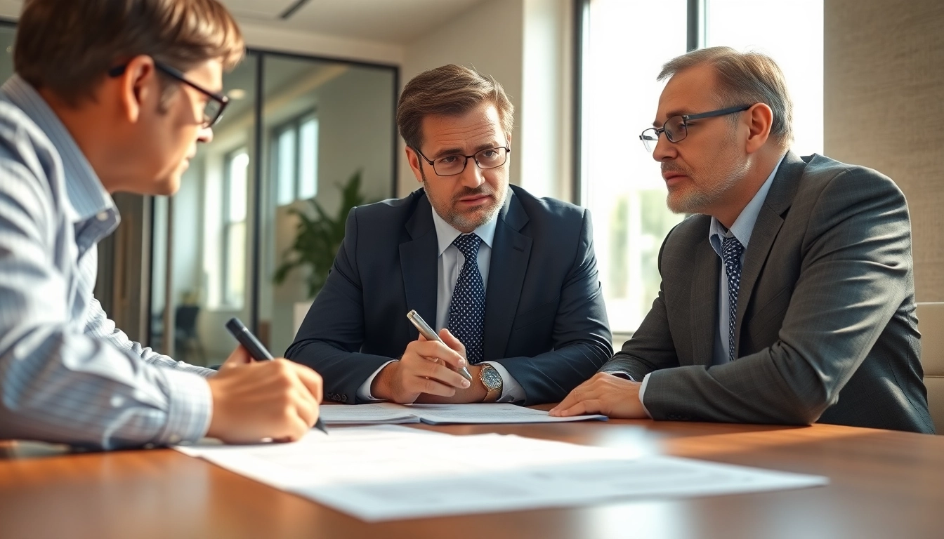 San Antonio truck accident lawyer consulting with a client about legal options.