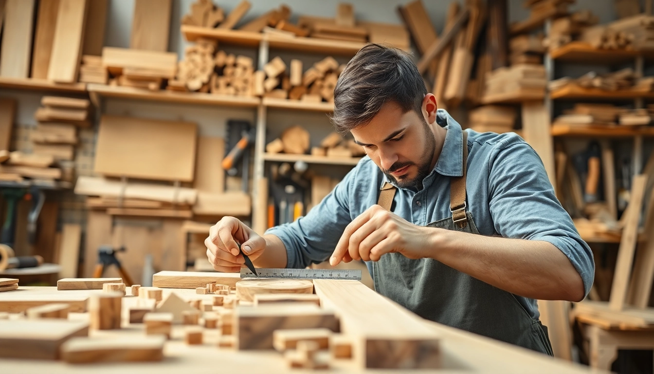 Engaged carpenter demonstrating techniques in a carpentry apprenticeship setting.