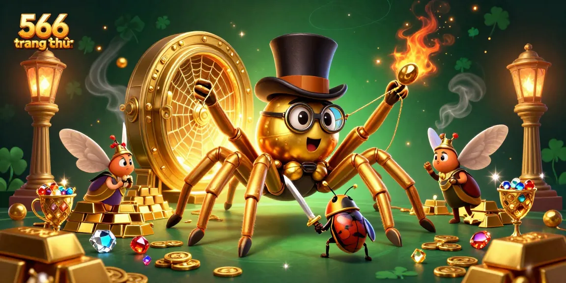 Engage with exciting and colorful 566 trang chủ casino experiences featuring a golden tarantula hero.
