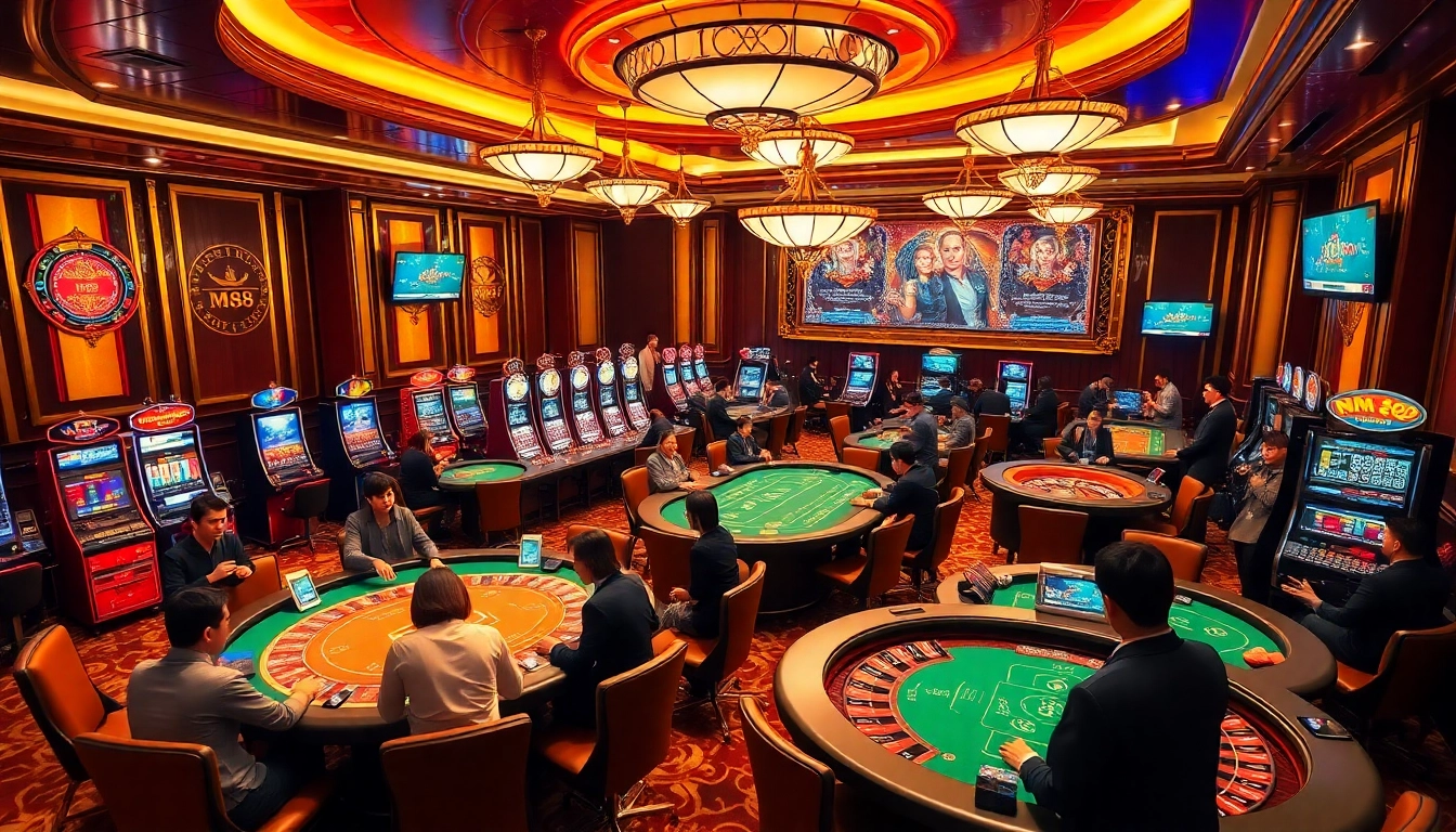 Experience the excitement of MM88 Tokyo with vibrant casino games and thrilling gambling action.