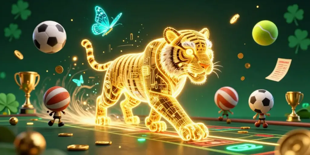 Play exciting games at dewa222 with vibrant casino elements and thrilling characters.