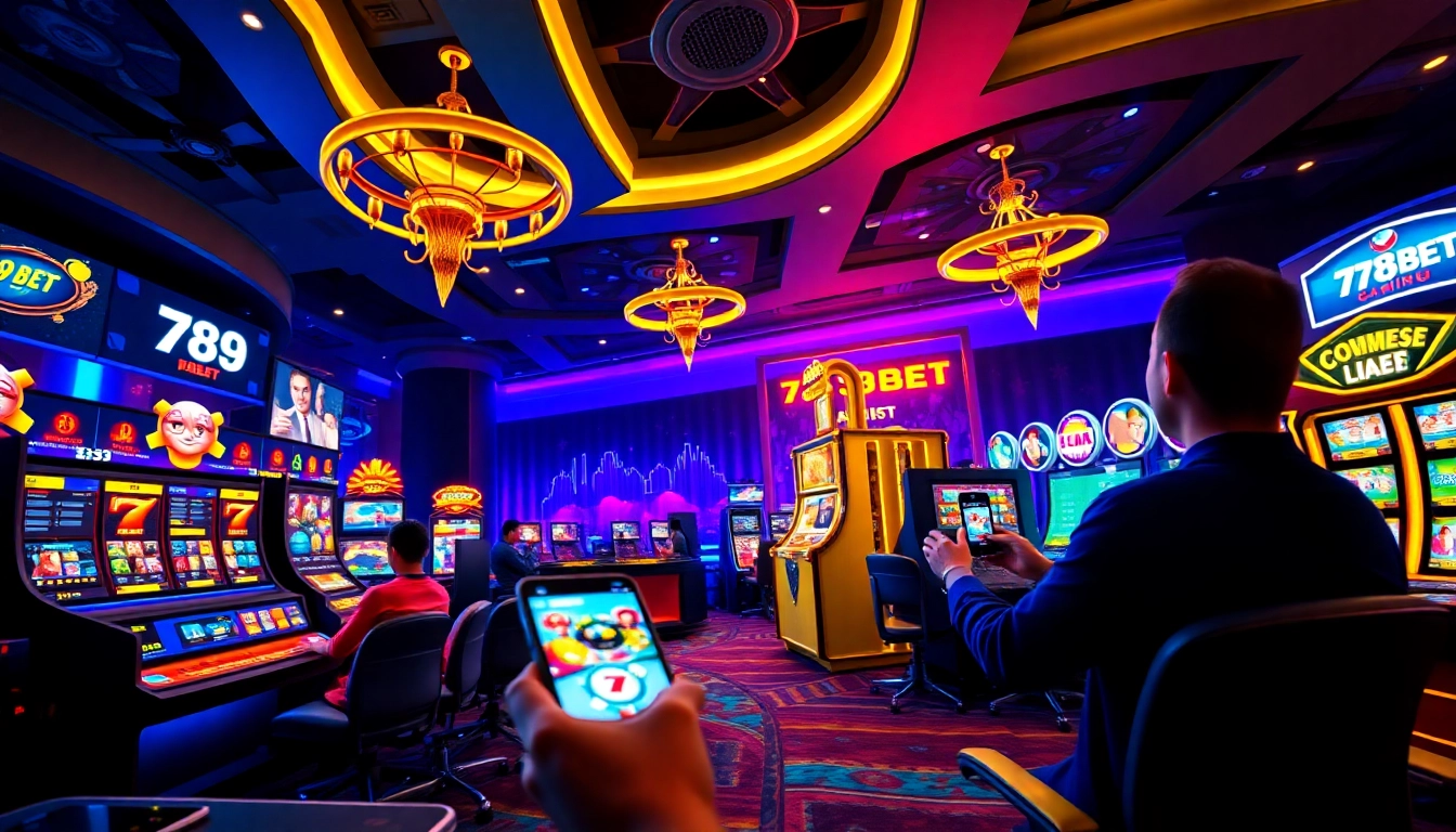 Engaging online gaming experience with 789bet platform showcasing modern casino activities.