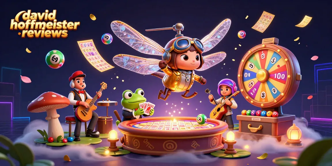 Experience the magic of casino excitement in this vibrant scene with david hoffmeister reviews featured prominently.