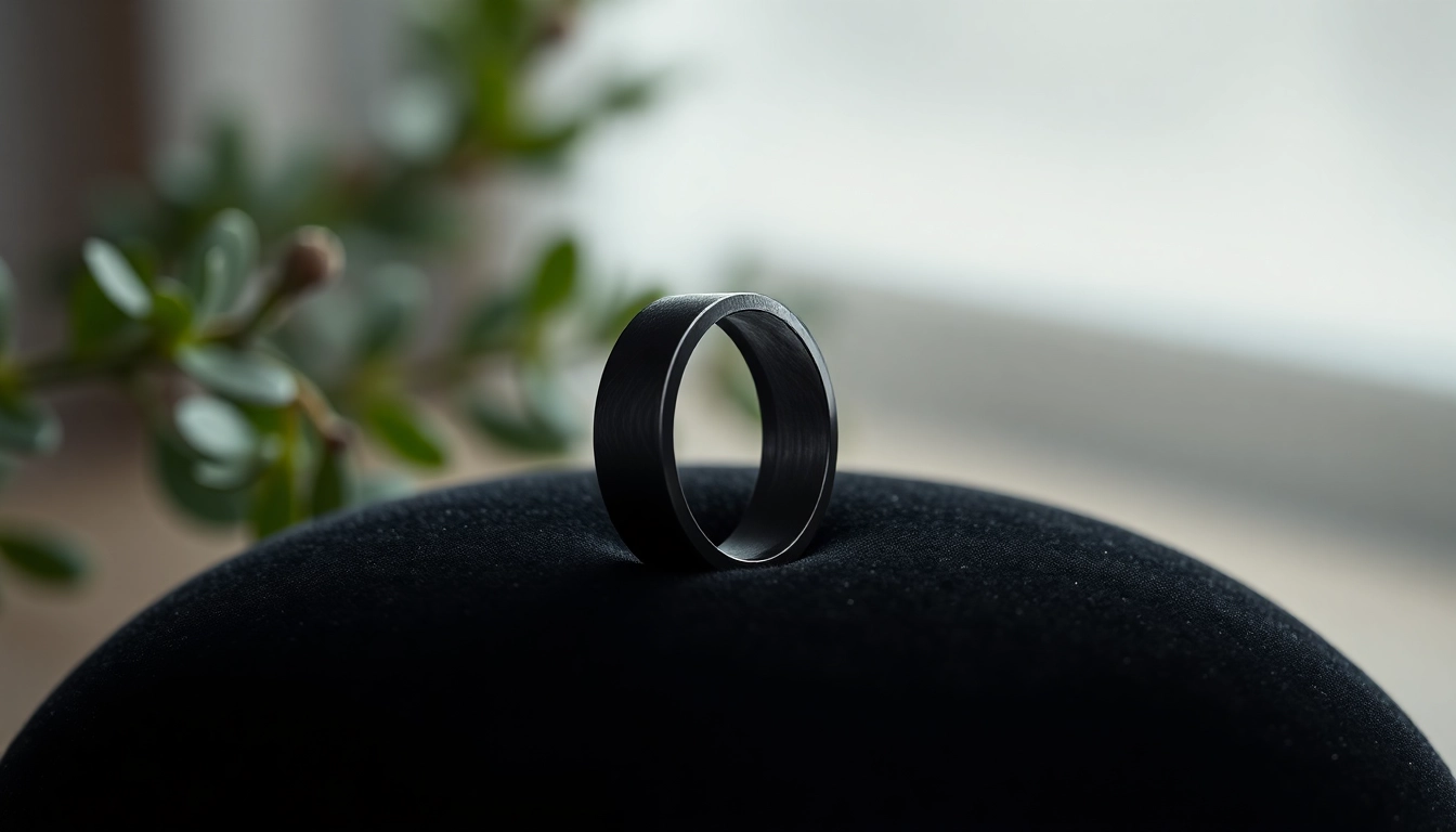 Exceptional Black Zirconium Rings for Timeless Elegance and Durability