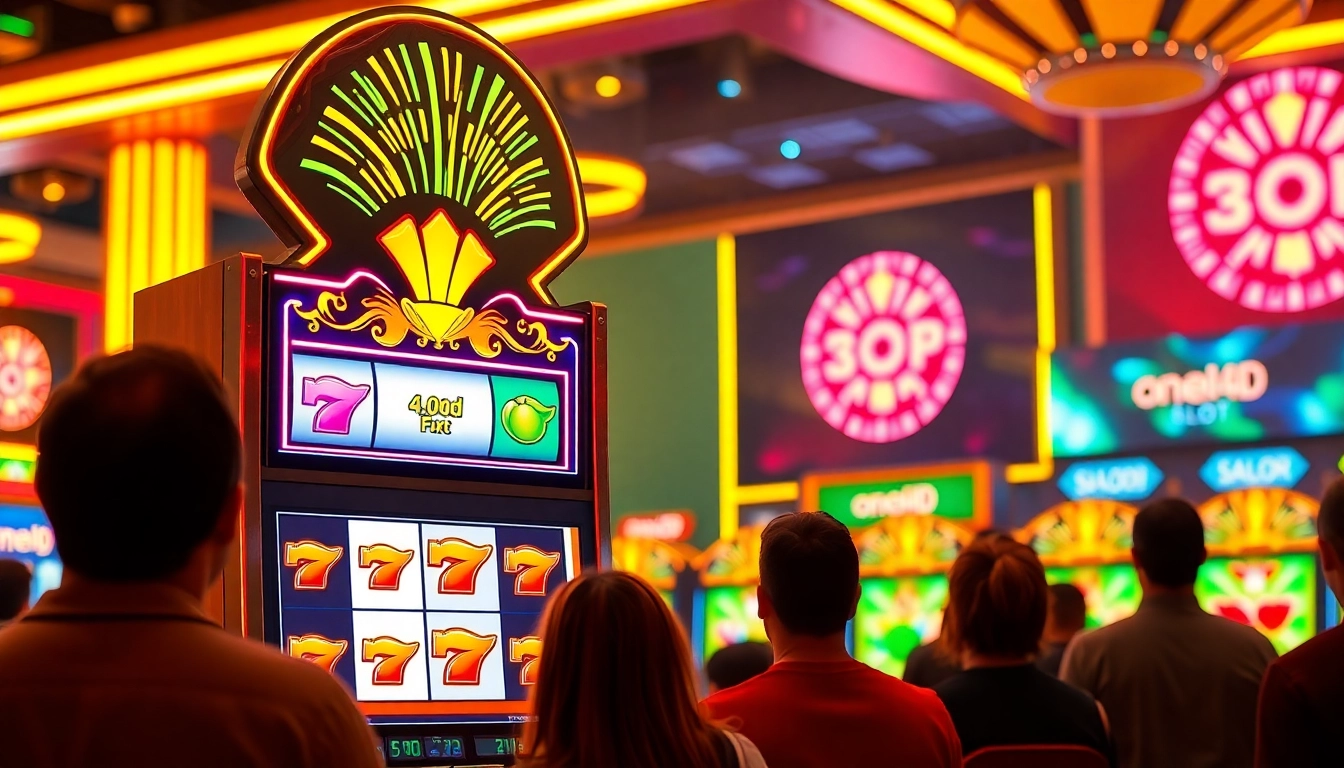 Temukan keseruan bermain ondel4d slot di mesin permainan yang penuh warna dan menarik.