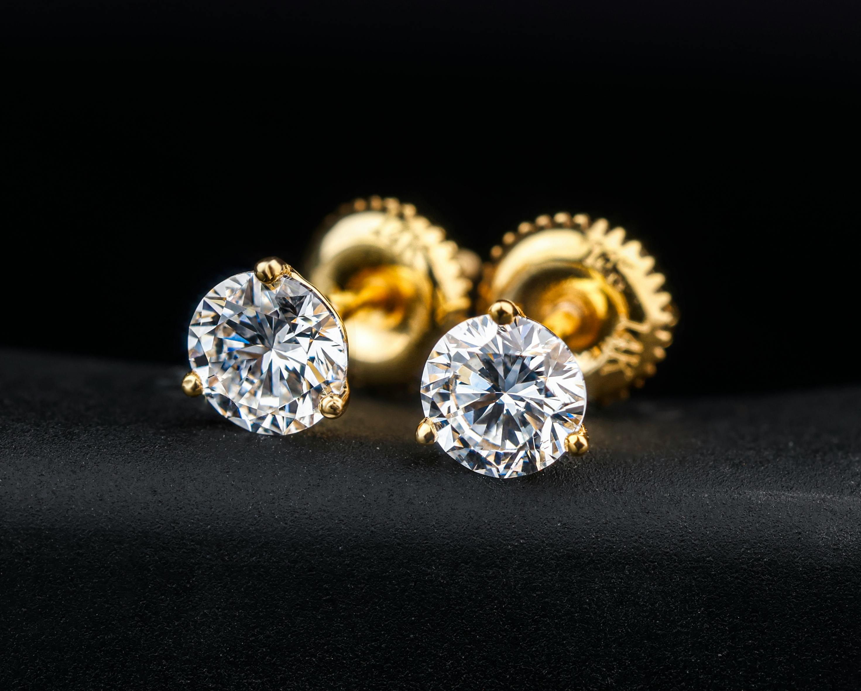 Celebrate Life’s Moments with Diamond Stud Earrings