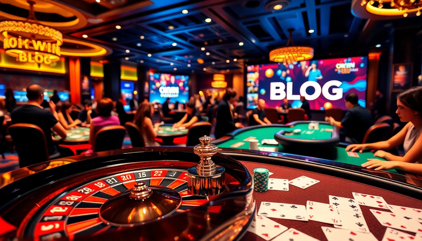 Engage with thrilling games at https://okwin.blog/ while enjoying a vibrant casino atmosphere