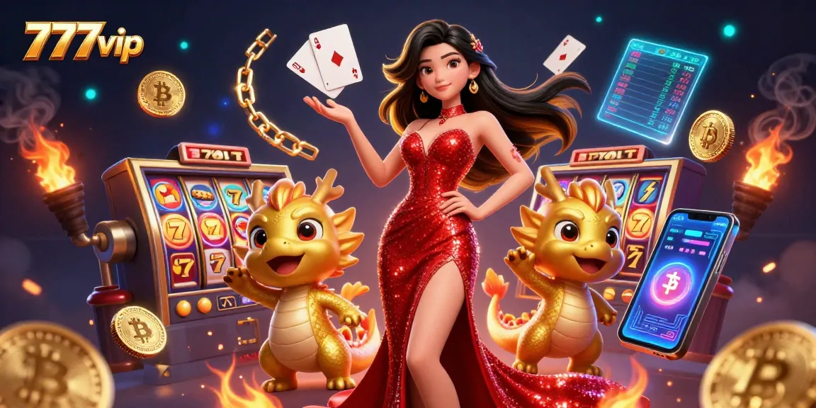 Experience thrilling gameplay at 777vip with vibrant visuals and stunning animations showcasing casino excitement.