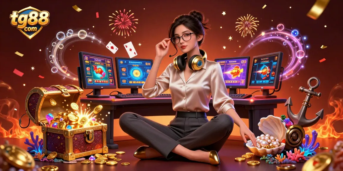 Engage with exciting gaming experiences at tg88 com, featuring a vibrant online casino atmosphere.