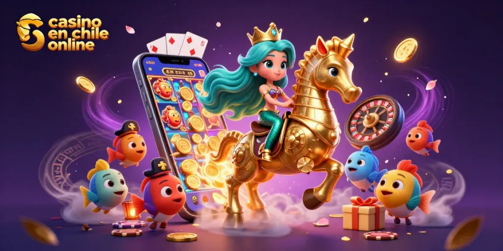 Vive la emoción de jugar en un casino en línea en Chile con una experiencia de tragamonedas vibrante.