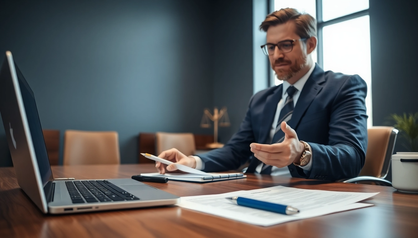 Seattle Social Security Disability Lawyer consulting with a client in a professional office