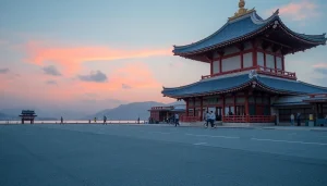 車 リースで新車を楽しむ若者たちの笑顔。カラフルな車と青空を背景にしたシーン。