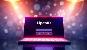 Masuk ke lipat4d login dengan antarmuka modern dan menarik dalam suasana permainan.