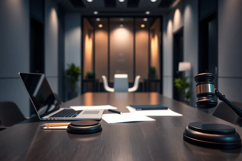 M&A & incorporation lawyers Gurgaon providing expert legal consultation in a professional office environment.