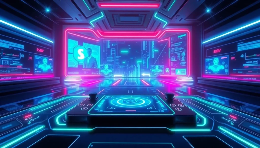 Engaging gaming interface featuring advanced technology and interactive elements from https://www.trilgameshproject.com.