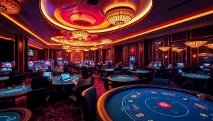 Exciting view of the TT88 online casino showcasing vibrant games and players enjoying their experience.