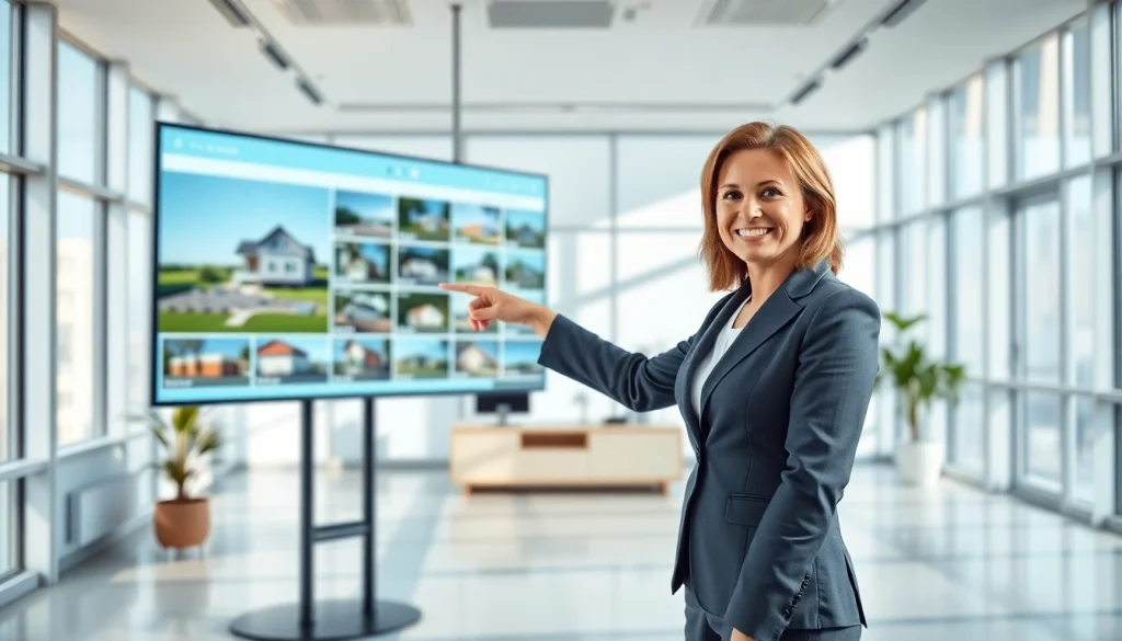 Navigate your real estate opportunities with a friendly agent in a bright office.