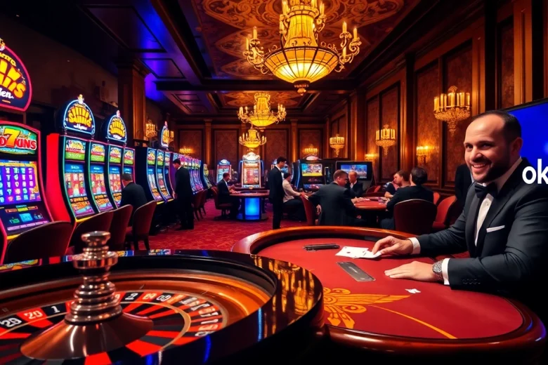 Experience the excitement of gambling at okfun.com with vibrant casino activities.
