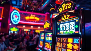 Menangkan jackpot di bro138 slot dengan grafis menawan dan suasana kasino yang meriah.