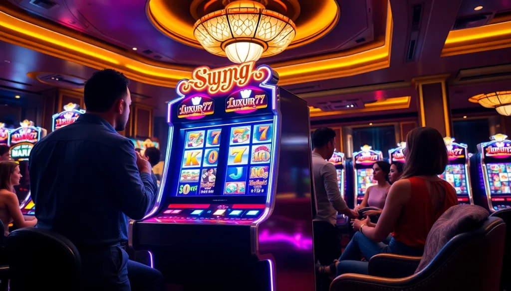 Raih kemenangan maksimum dengan luxury777 slot yang menarik dan penuh warna.